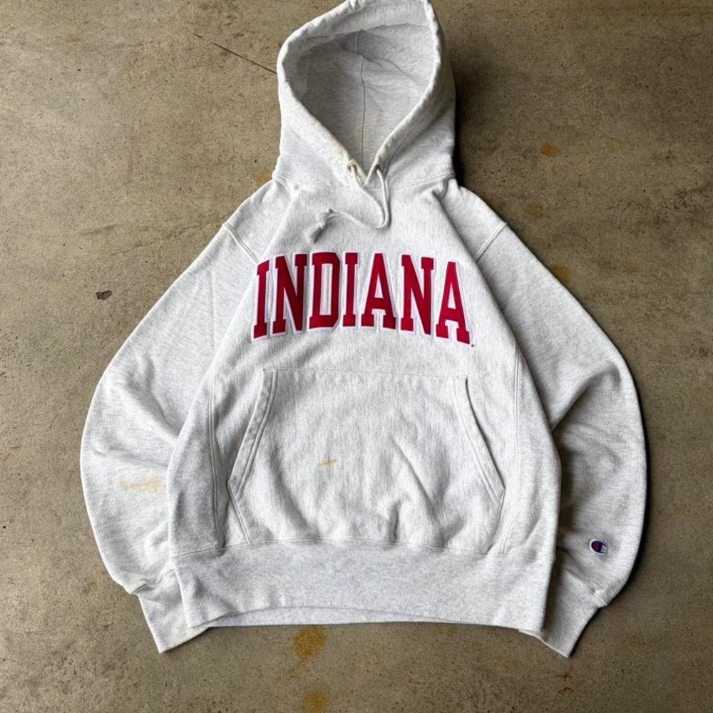 2000s indiana reverse weave hoodie